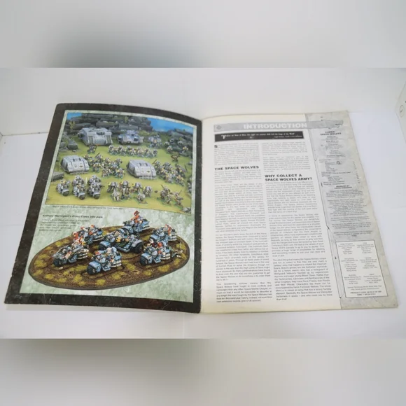 Warhammer 40K Codex: Space Wolves Rulebook - Picture 4 of 6